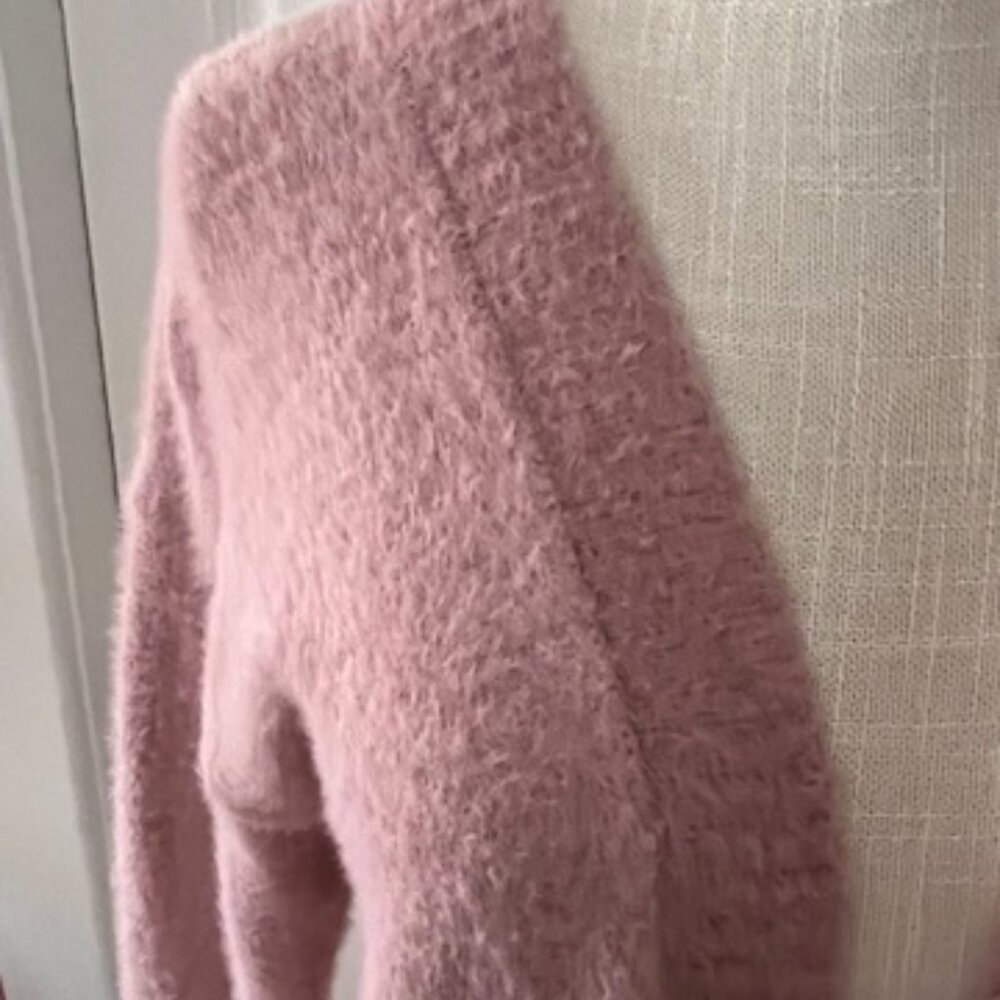 Hippie Rose Plush Duster Sweater - Picture 4 of 14